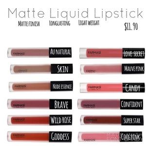FARMASi matte liquid lip!!